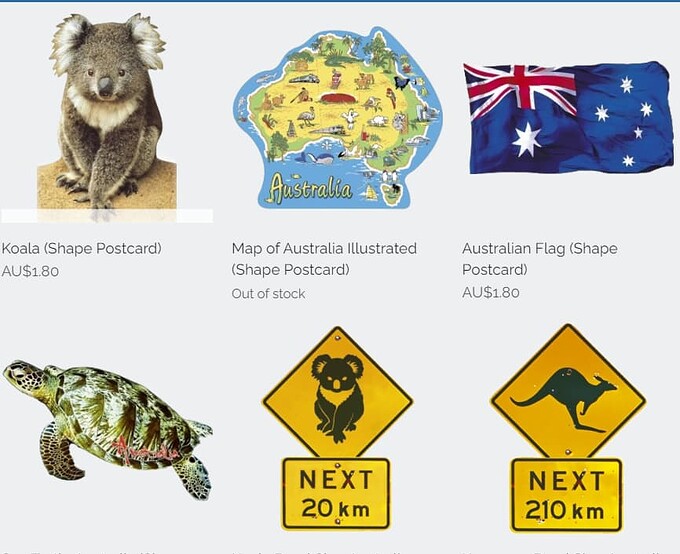 Does Anyone Know How Much Postage For The Shape Postcards Oceania