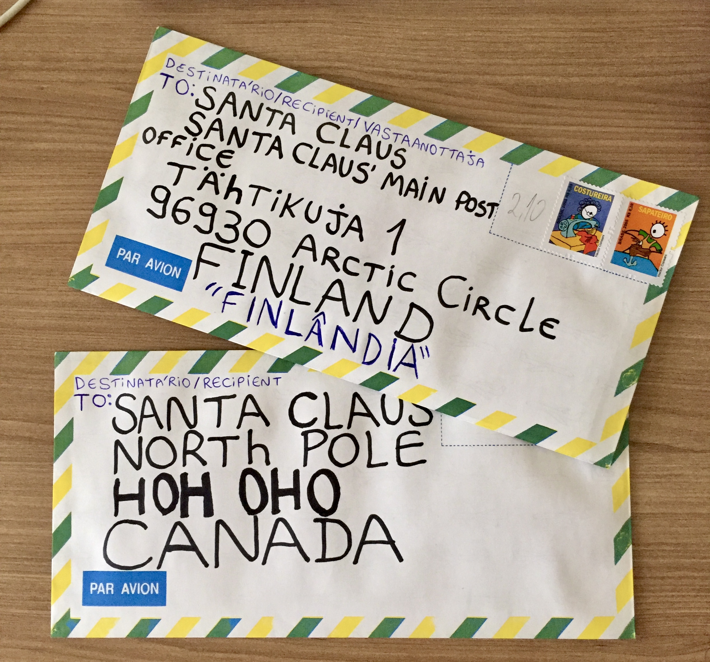 Write A Letter To SANTA Canada Mail Stamps Postal Info