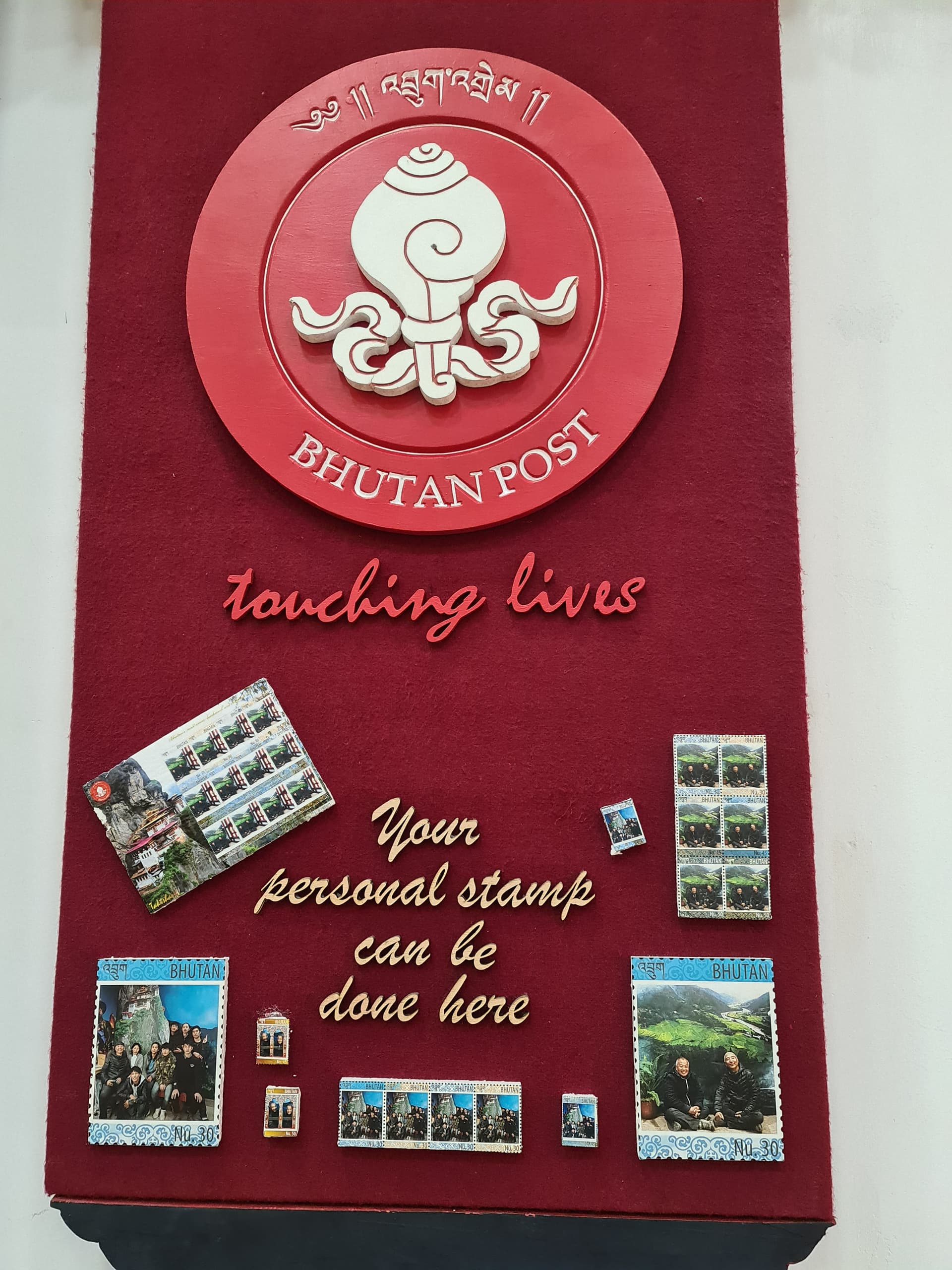 Sending postcards from Bhutan Mail, stamps & postal info